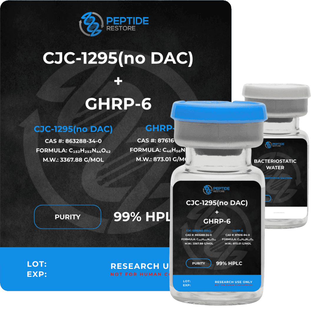 CJC-1295 (No DAC) + GHRP-6 (Blend)