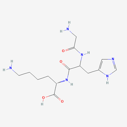 GHK-Cu (Copper Peptide) molecular structure