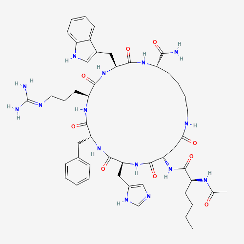 Melanotan II molecular structure